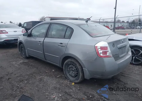 2007 Nissan Sentra 2.0 from USA, damaged, VIN 3N1AB61EX7L701463
